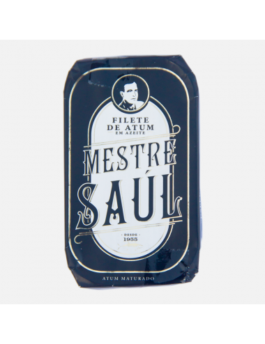 "Mestre Saúl" Matured Tuna Fillet in Olive Oil Santa Catarina 120g